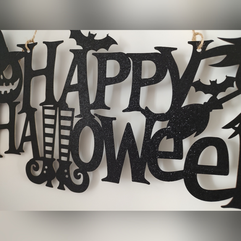 Happy Halloween sign - Picture 3 of 3